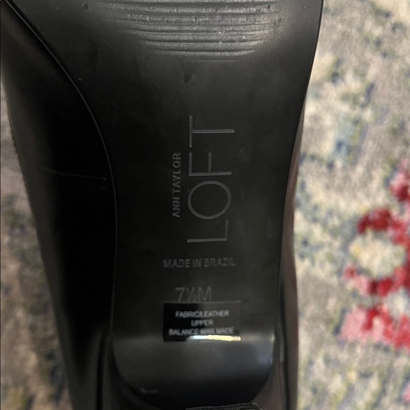 LOFT Black and Gray Women's Heels - Picture 5 of 5